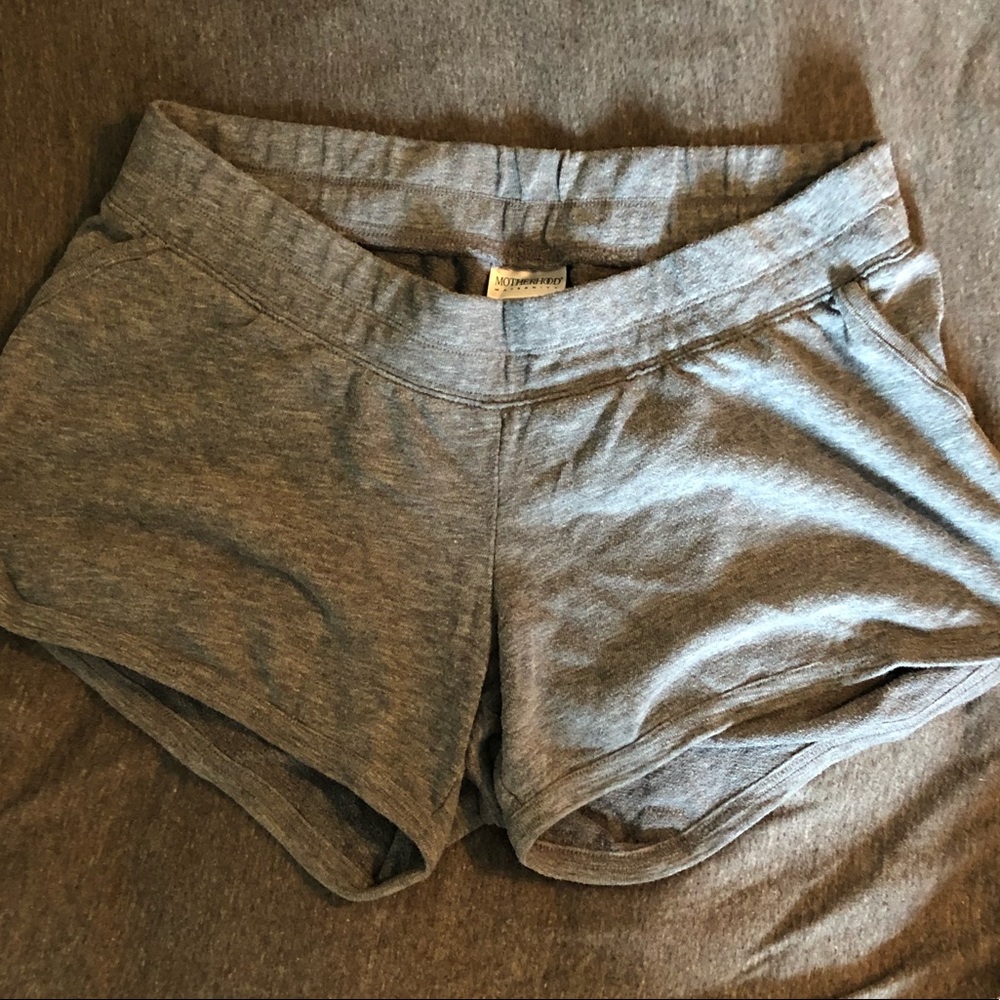 UBER Comfy Maternity Sweatshorts!